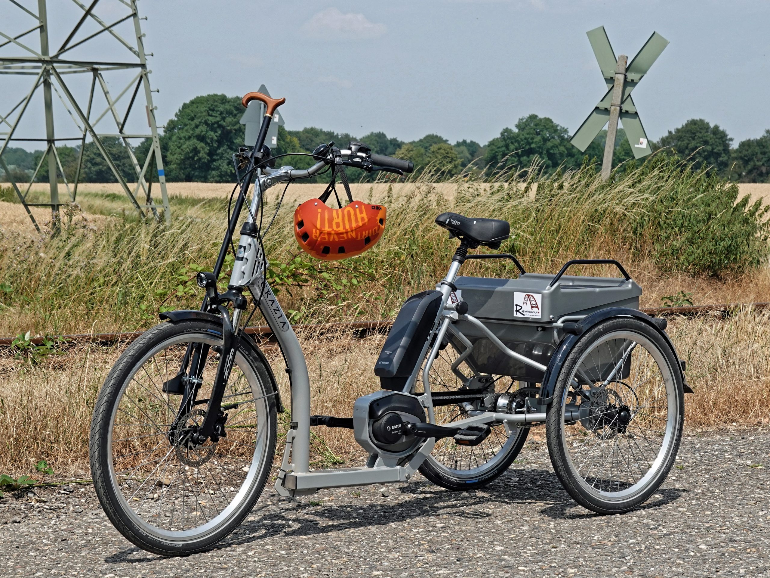 1 Jahr Tricycle-Pedelec