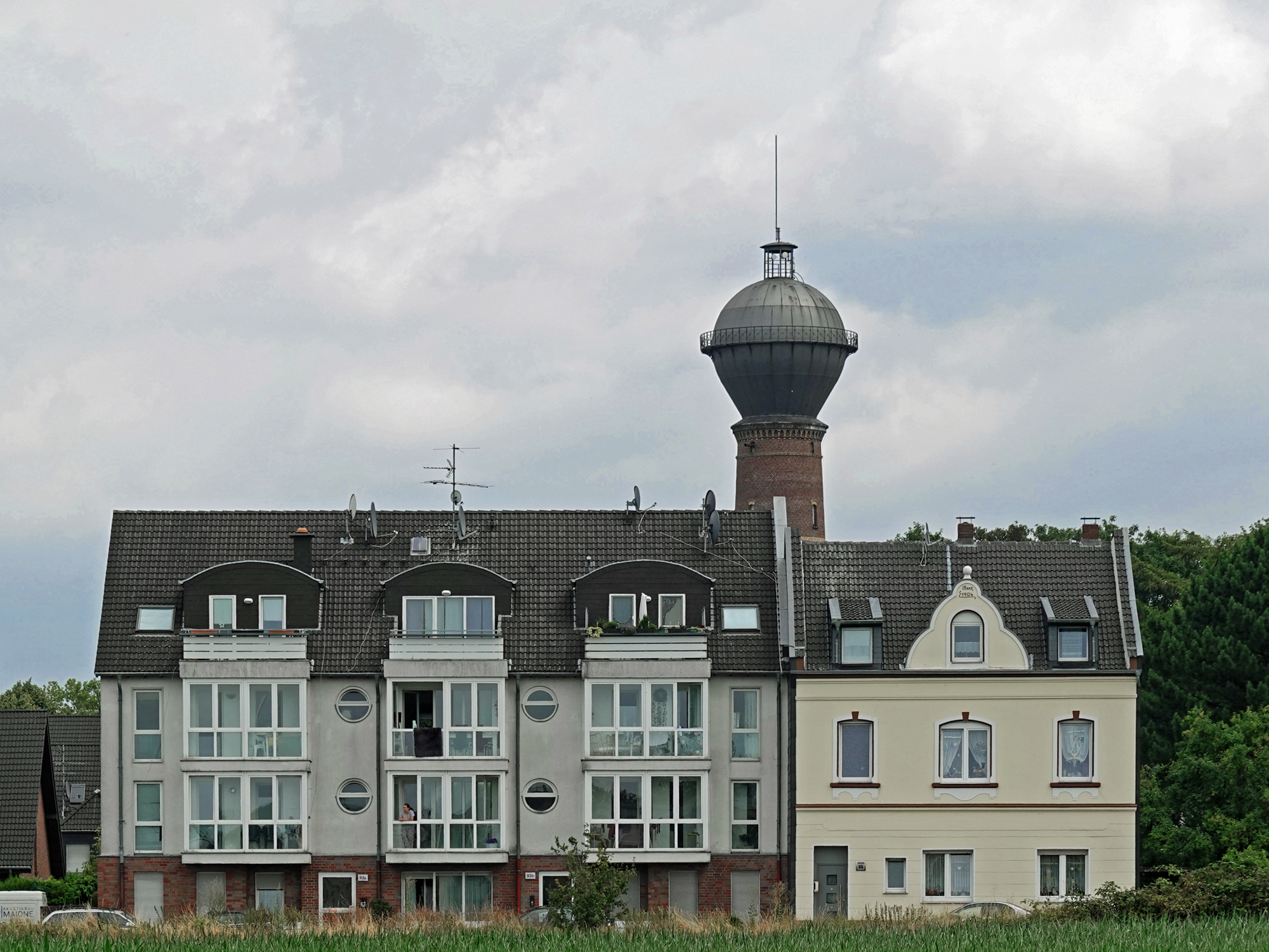 Der alte Wasserturm im Heimatkaff